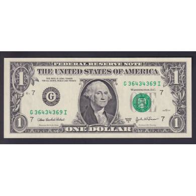 2003 - UNC - Chicago - $1 Dollar - U.S.