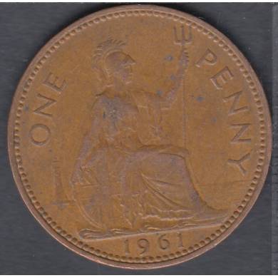 1961 - 1 Penny - Grande Bretagne