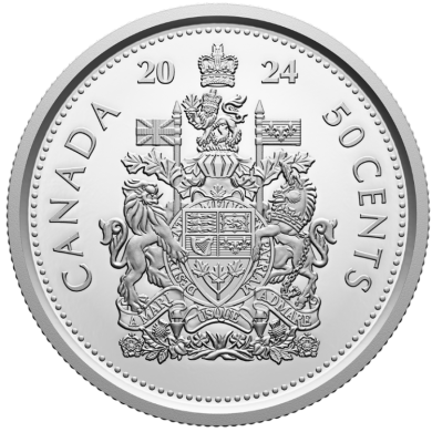 2024 - B.Unc - Canada 50 Cents - Sa Majest le roi Charles III