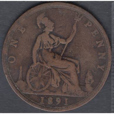 1891 - 1 Penny - Great Britain