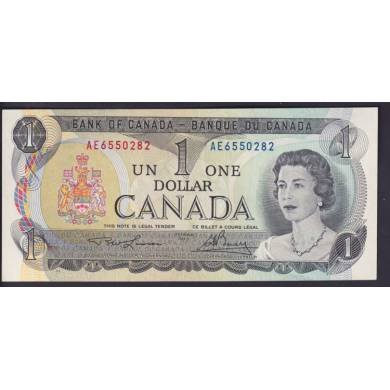 1973 $1 Dollar UNC - Lawson Bouey - Prefix AE