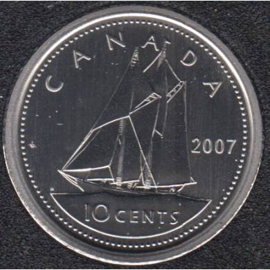 2007 - Specimen - Curved '7' - Canada 10 Cents