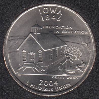 2004 P - Iowa - 25 Cents