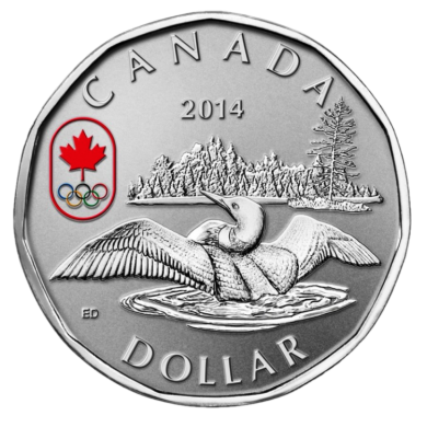 2014 - Fine Silver Coin - Lucky Loonie