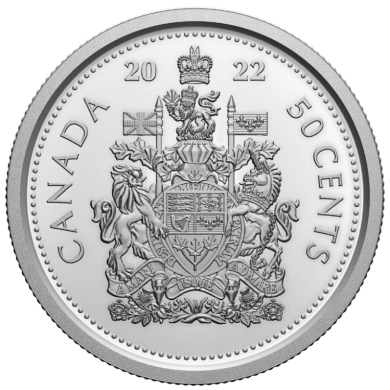 2022 - Proof - Canada 50 Cents