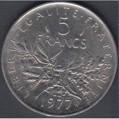 1977 - 5 Francs - AU - France