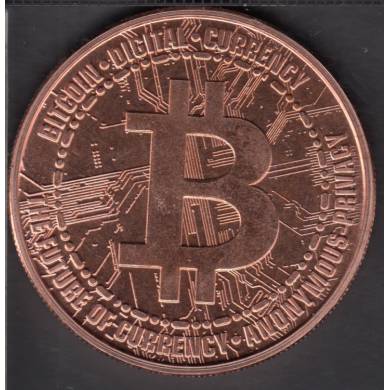 Bitcoin - 1 oz 999 Cuivre Fin