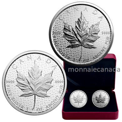 2017 - $5 - 1 oz. Pure Silver 2-Coin Set - 30th Anniversary of the Silver Maple Leaf