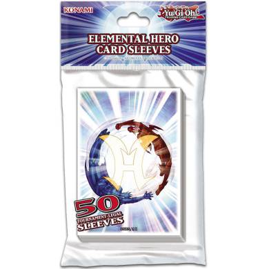 Yu-Gi-Oh! - Elemental Hero Card Sleeves - 50 Sleeves