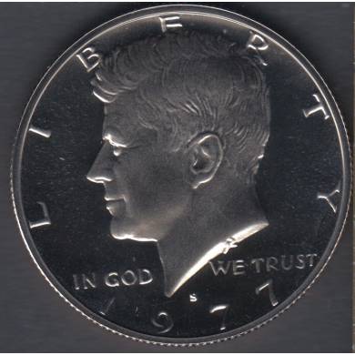 1977 S - Proof - Kennedy - 50 Cents