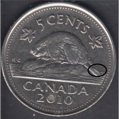 2010 - Bugtail - Canada 5 Cents
