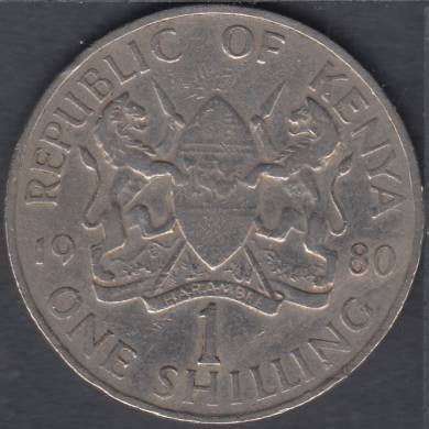 1980 - 1 Shilling - Knia