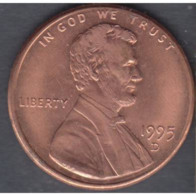 1995 D - B.Unc - Lincoln Small Cent
