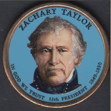 2009 P - Colored - Z. Taylor - 1$