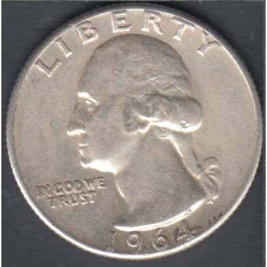 1964 - EF - Washington - 25 Cents