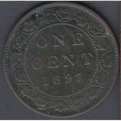 1897 - VF - Rouille - Canada Large Cent