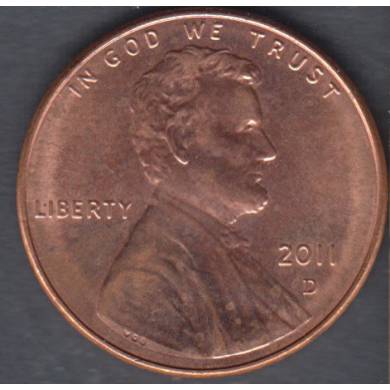 2011 D - B.Unc - Lincoln Small Cent