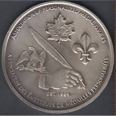 Jerome Remick - Association metteurs de Mdailles Personnalises - Silver Plated - Medal
