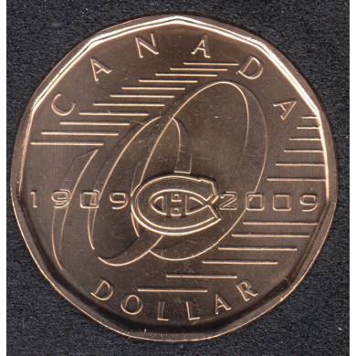 2009 - B.Unc - Canadiens - Canada Dollar