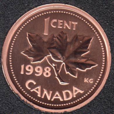 1998 - Specimen - Canada Cent