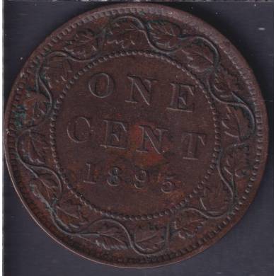 1895 - VF/EF - Canada Large Cent