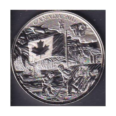 2017 - $3 - Pice en argent pur - L'esprit canadien