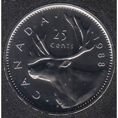 1988 - NBU - Canada 25 Cents