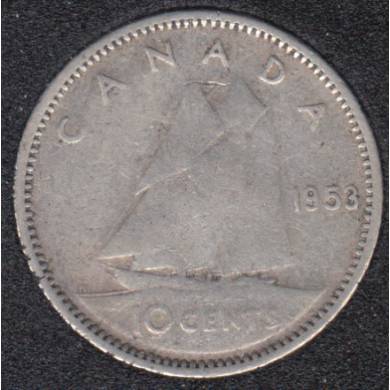 1953 - SF - Canada 10 Cents