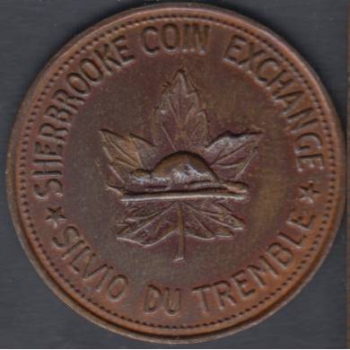1962 1837 - Silvio DuTremble - 125ieme de Sherbrooke 25¢ in Trade - Sherbrooke Coin Exchange - Jeton Souvenir - Bow 4340c