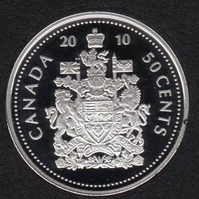 2010 - Proof - Argent - Canada 50 Cents