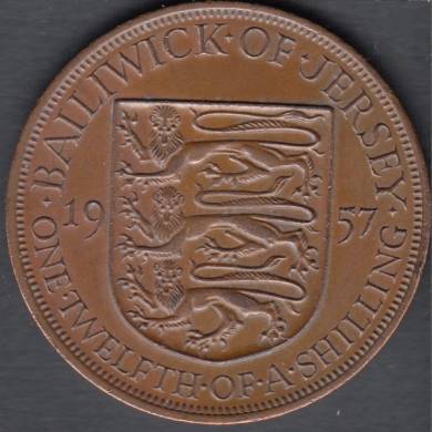 1957 - 1/12 Shilling - Jersey