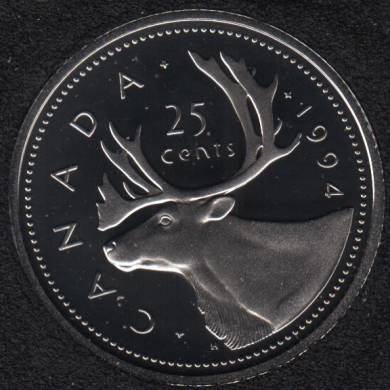 1994 - Proof - Canada 25 Cents