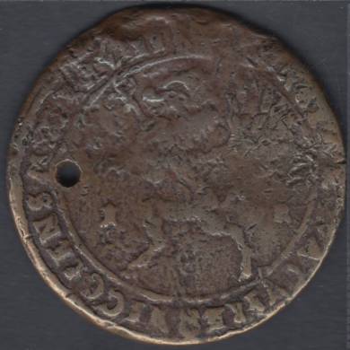 1611 - 1632 - 1 Ore - Gustav Adolf II - Holed - Sweden