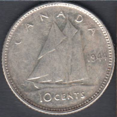 1944 - VF/EF - Canada 10 Cents