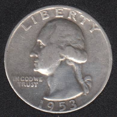 1953 - Washington - 25 Cents