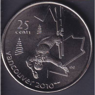 2008 - #2 NBU - Ski Acrobatique - Canada 25 Cents
