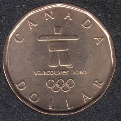 2010 - B.Unc - Olympic Inukshuk - Canada Dollar