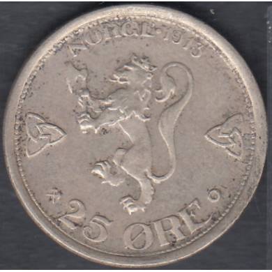 1913 - 25 Ore - EF - Norway
