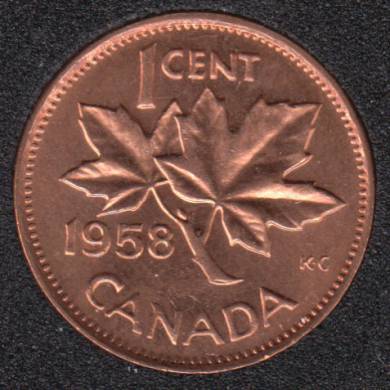 1958 - B.Unc - Canada Cent