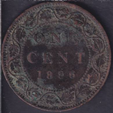 1896 - VF - Rust - Canada Large Cent