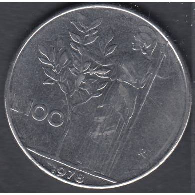 1978 R - 100 Lire - Italie