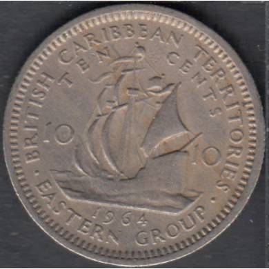 1964 - 10 Cents - East Caribbean States