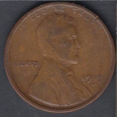 1919 D - Fine - Lincoln Small Cent USA