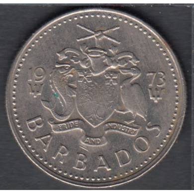 1973 - 10 cents - Barbados