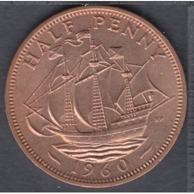 1960 - Half Penny - B. Unc - Grande Bretagne