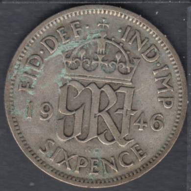 1946 - 6 Pence - Great Britain