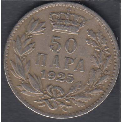 1925 - 50 Para - Yugoslavia