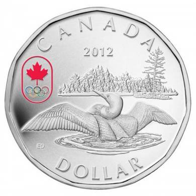 2012 -Lucky Loonie - $1 Fine Silver Coin