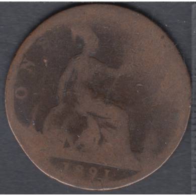 1891 - 1 Penny - Grande Bretagne