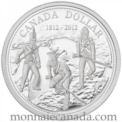 2012 - 200th Anniversary of the War of 1812 - Proof Fine Silver Dollar Coin